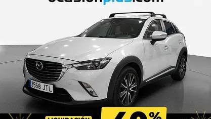 Blanco Usado 2016 Mazda CX-3 Luxury SUV | 13.241 € (Buen precio)