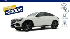 Blanco Usado 2021 Mercedes GLC300e Coupe | 44.985 € (Buen precio)