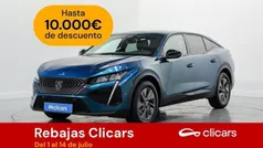 Azul Usado 2024 Peugeot 408 Allure Berlina | 22.990 € (Precio justo)