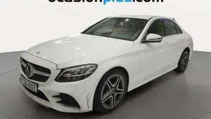 Usado Mercedes C220 AMG 194 CV (142 kW) 2019 Blanco Berlina