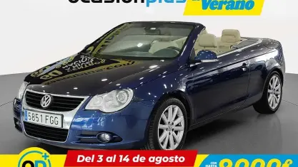 Usado VW Eos 200 CV (147 kW) 2006 Azul Descapotable