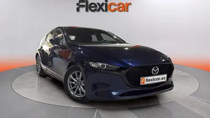 Occasion Mazda 3 Prime-Line 140 PK (102 kW) 2025 Blauw Sedan