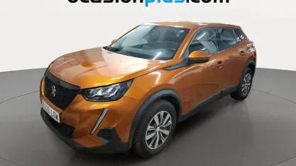 Usado Peugeot 2008 Active 101 CV (74 kW) 2020 Naranja SUV