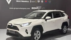 Blanco Usado 2021 Toyota RAV4 Hybrid Business Edition SUV | 30.990 € (Precio justo)