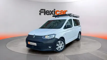 Usado VW Caddy 122 CV (89 kW) 2021 Blanco Monovolumen