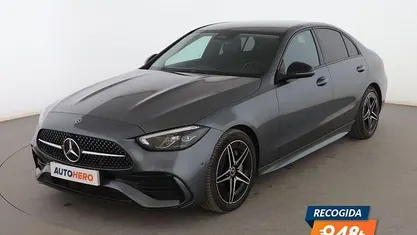 Gris Usado 2022 Mercedes C200 AMG line Berlina | 35.499 € (Super precio)