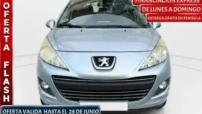 Usado Peugeot 207 92 CV (67 kW) 2010 Azul Utilitario