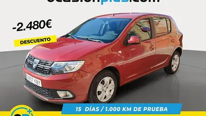 Rojo Usado 2017 Dacia Sandero Lauréate Utilitario | 10.510 € (Precio justo)