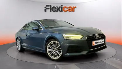 Usado Audi A5 Advanced Plus 190 CV (139 kW) 2018 Gris Coupe