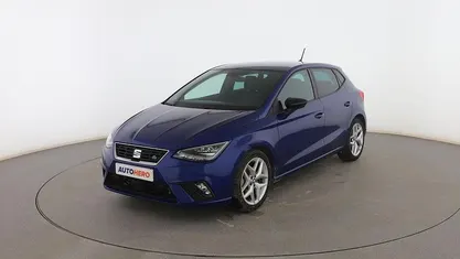 Usado Seat Ibiza FR 116 CV (85 kW) 2020 Azul Utilitario