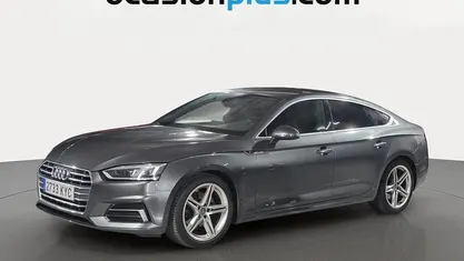 Usado Audi A5 Sportback S-Line 190 CV (139 kW) 2019 Gris Utilitario
