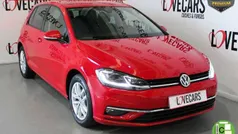 Rojo Usado 2019 VW Golf VII Advance Utilitario | 17.700 € (Precio justo)