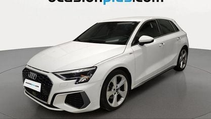 Usado Audi A3 Sportback S-Line 150 HP (110 kW) 2023 Branco Citadino