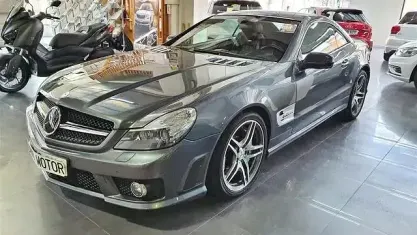 Usado Mercedes SL63 AMG AMG 525 CV (386 kW) 2009 Gris Descapotable