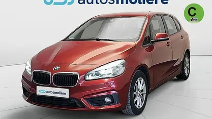 Usado BMW 216 Active Tourer Comfort Edition 116 CV (85 kW) 2017 Rojo Monovolumen
