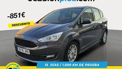 Gris Usado 2015 Ford C-MAX Trend+ Monovolumen | 10.639 € (Precio justo)