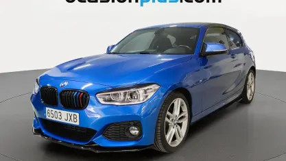 Usado BMW 120 184 CV (135 kW) 2017 Azul Utilitario