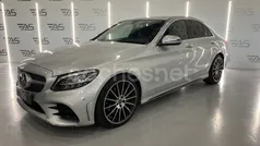 Gris Usado 2020 Mercedes C200 AMG line Berlina | 29.500 € (Super precio)