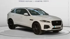 Blanco Usado 2021 Jaguar F-Pace S SUV | 38.490 € (Buen precio)
