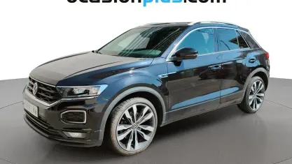 Usado VW T-Roc Sportline 150 CV (110 kW) 2021 Negro SUV