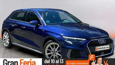 Azul Usado 2023 Audi A3 Sportback S-Line Berlina | 25.590 € (Buen precio)