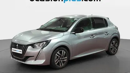 Usado Peugeot 208 Allure 102 CV (75 kW) 2023 Gris Utilitario