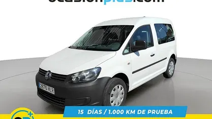 Usado VW Caddy 102 CV (75 kW) 2012 Blanco Monovolumen