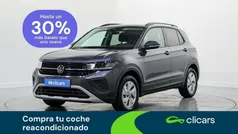 Gris Usado 2024 VW T-Cross Life SUV | 22.490 € (Precio justo)