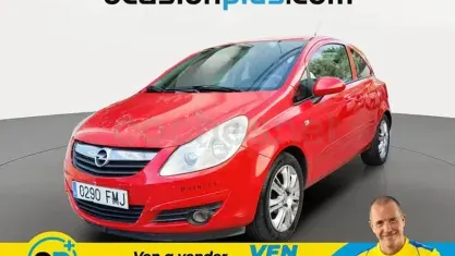 Usado Opel Corsa Enjoy 90 CV (66 kW) 2007 Rojo Utilitario
