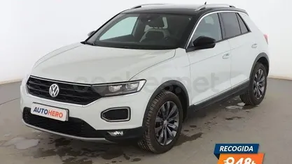 Usado VW T-Roc Sportline 150 CV (110 kW) 2018 Blanco SUV