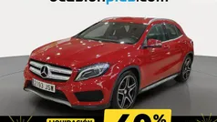 Rojo Usado 2016 Mercedes GLA220 AMG line SUV | 17.390 € (Precio justo)