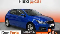 Azul Usado 2021 Peugeot 308 Active Berlina | 9490 € (Buen precio)