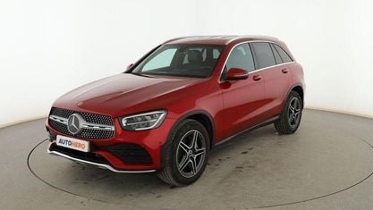 Brugt Mercedes GLC220 AMG line 194 HK (142 kW) 2020 Rød SUV