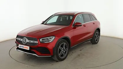 Begagnad Mercedes GLC220 AMG line 194 HK (142 kW) 2020 Röd SUV