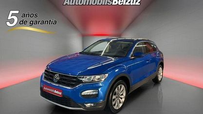 Usado VW T-Roc Advance 150 CV (110 kW) 2021 Azul SUV