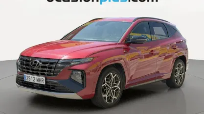 Usado Hyundai Tucson N Line 150 CV (110 kW) 2023 Rojo SUV