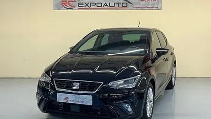 Usado Seat Ibiza FR 110 CV (80 kW) 2022 Negro Berlina