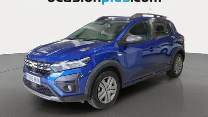 Azul Usado 2023 Dacia Sandero Expression SUV | 15.273 € (Un poco caro)