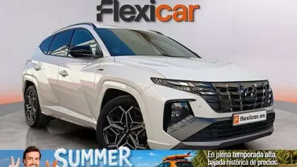 Usado Hyundai Tucson N Line 150 CV (110 kW) 2022 Blanco SUV