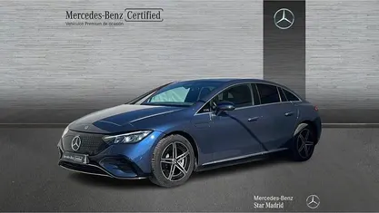 Usado Mercedes EQE350 Edition 214 kW (292 CV) 2024 Azul Berlina