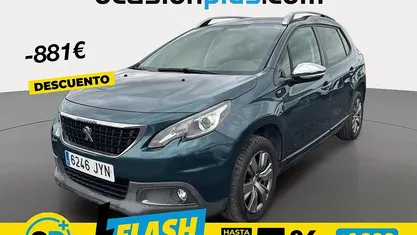 Verde Usado 2017 Peugeot 2008 Style SUV | 11.019 € (Precio justo)