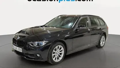 Usado BMW 318 150 CV (110 kW) 2016 Negro Familiar