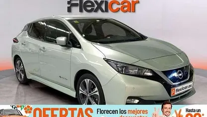 Usado Nissan Leaf Acenta 110 kW (150 CV) 2018 Azul Utilitario