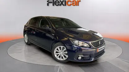 Usado Peugeot 308 Style 131 CV (96 kW) 2020 Azul Berlina