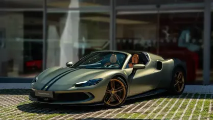 Nuevo Ferrari 296 831 CV (611 kW) 2025 Verde metalizado Descapotable