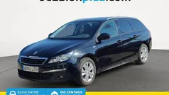 Negro Usado 2016 Peugeot 308 Style Familiar | 9450 € (Precio justo)