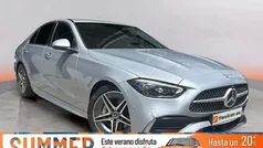Gris Usado 2022 Mercedes C220 Berlina | 36.990 € (Buen precio)