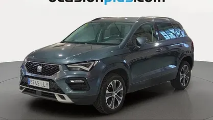 Usado Seat Ateca Style 150 CV (110 kW) 2020 Gris SUV