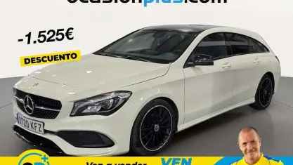 Usado Mercedes CLA200 Shooting Brake 136 CV (100 kW) 2017 Beige Familiar