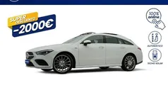 Blanco Usado 2021 Mercedes CLA250e Shooting Brake Familiar | 28.985 € (Precio justo)